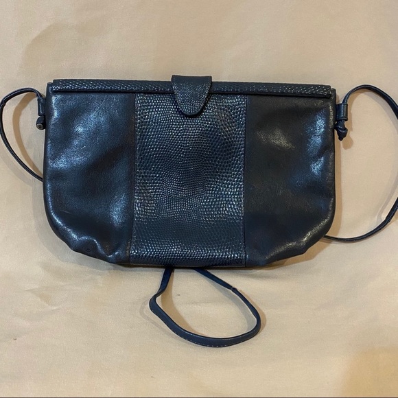 Vintage Koret Shoulder Bag Blue - Picture 3 of 14